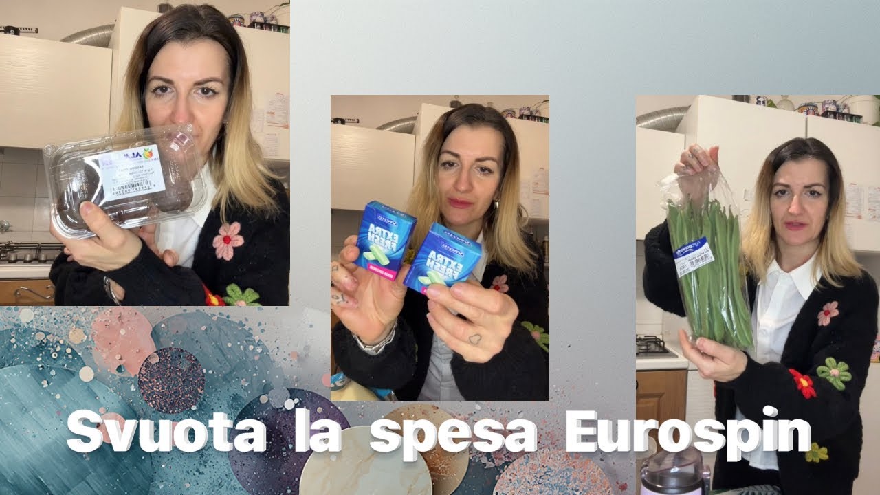 Svuota la spesa Eurospin 🛒🥕🥬 | JessicaF86