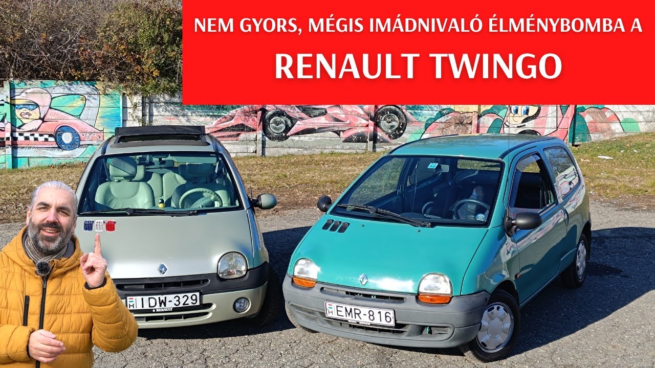 #113: Parádés élmény és olcsó kisautó egyben az első Renault Twingo meg a Twingo 16V Initiale