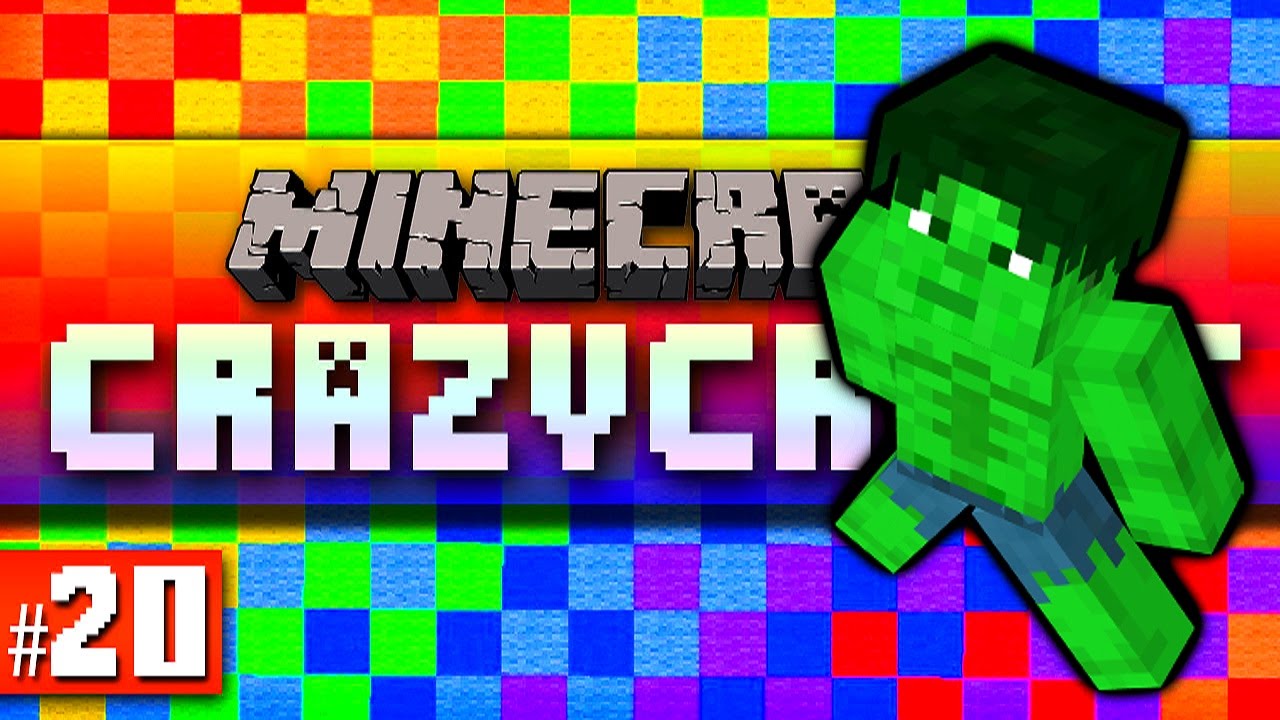 Моды Minecraft Crazy Craft #20 «БИТВА ХАЛКА FFA!» с Vikkstar (Minecraft Crazy Craft 2.0)