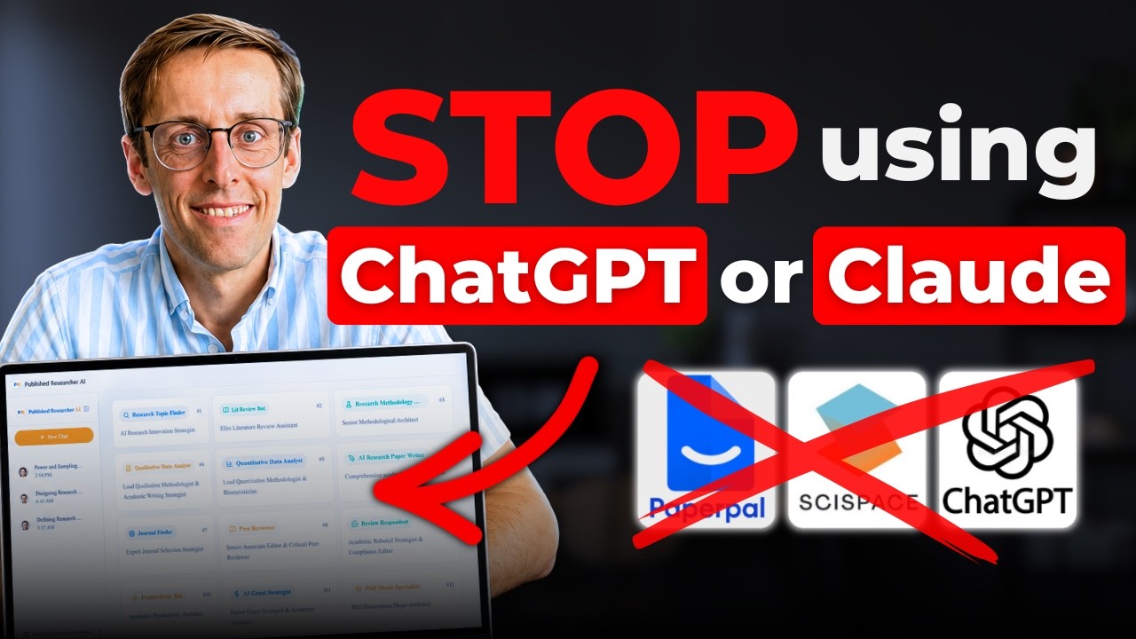 Эта НОВАЯ система ИИ для исследований лучше, чем ChatGPT или Claude?