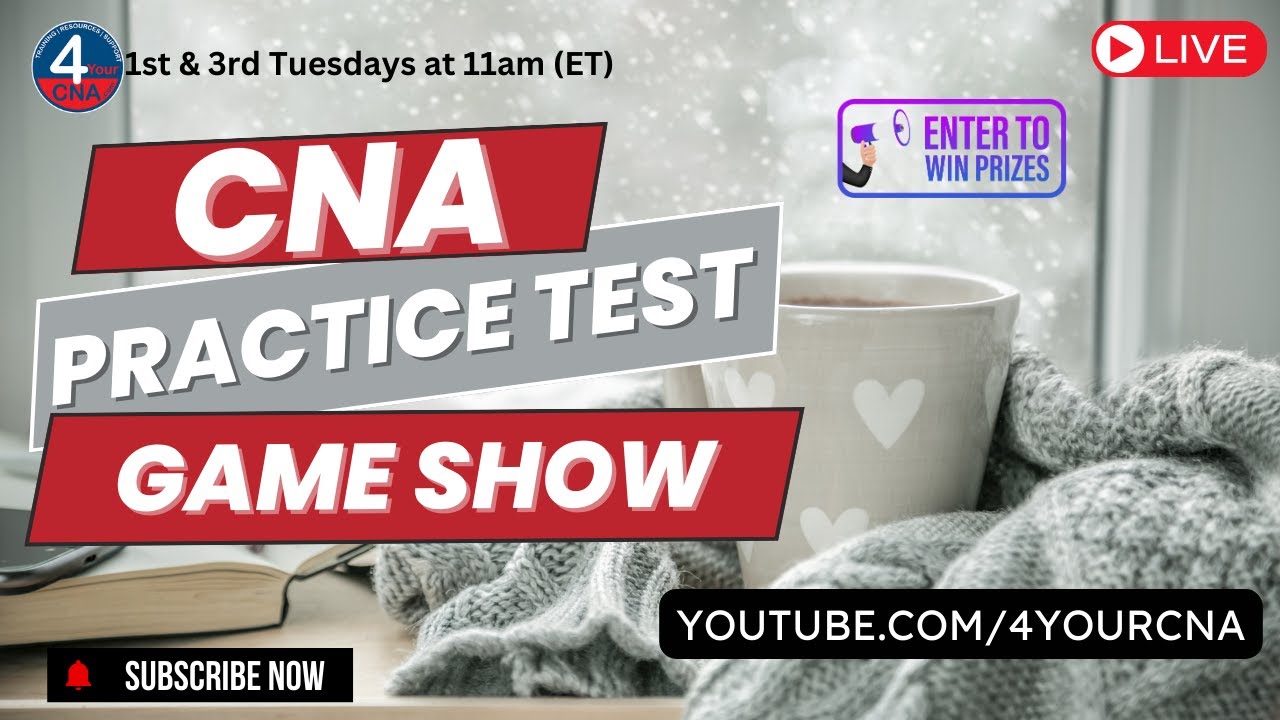 CNA Practice Test Game Show – Mastering Personal Care Skills! 1.6.25