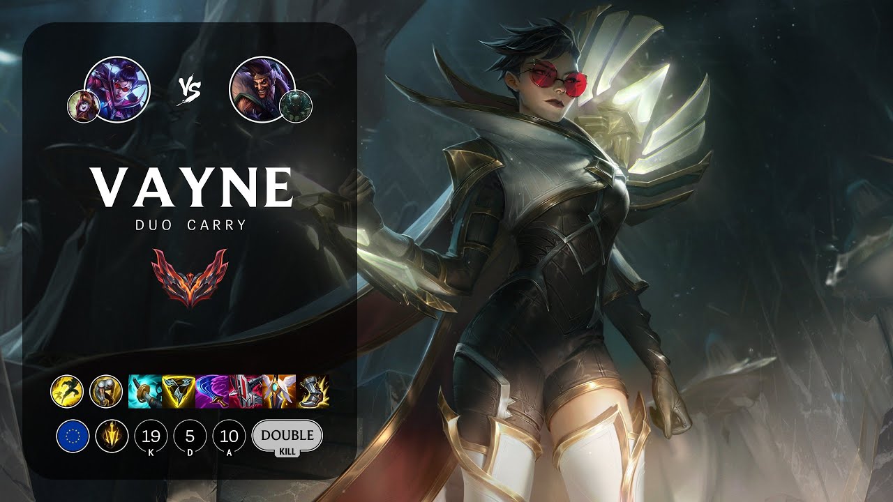 Vayne ADC vs Draven - EUW Grandmaster Patch 13.19