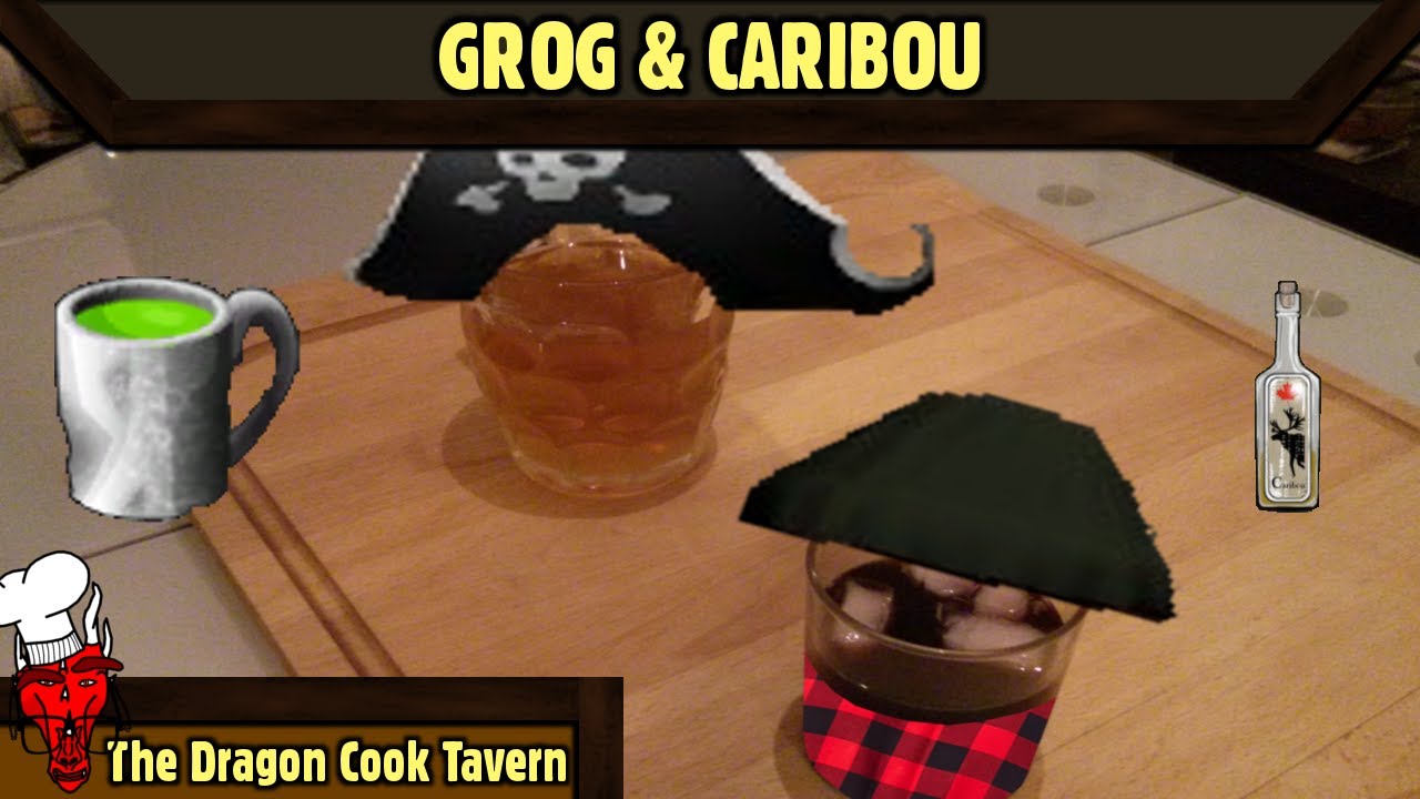 Grog & Caribou - Monkey Island & Sang Froid - [Dragon Cook Tavern]