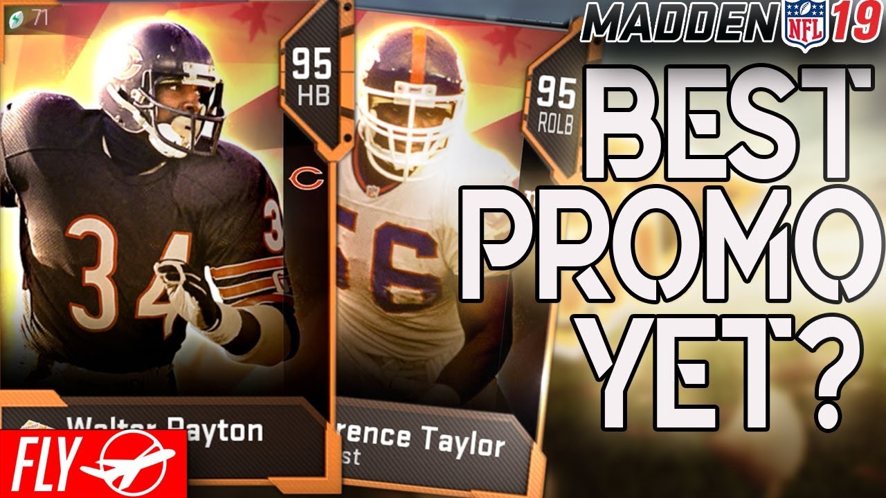 BEST PROMO SO FAR! HARVEST BREAKDOWN! OPENING MINI BUNDLE FOR WALTER PAYTON & LAWRENCE TAYLOR! MUT19