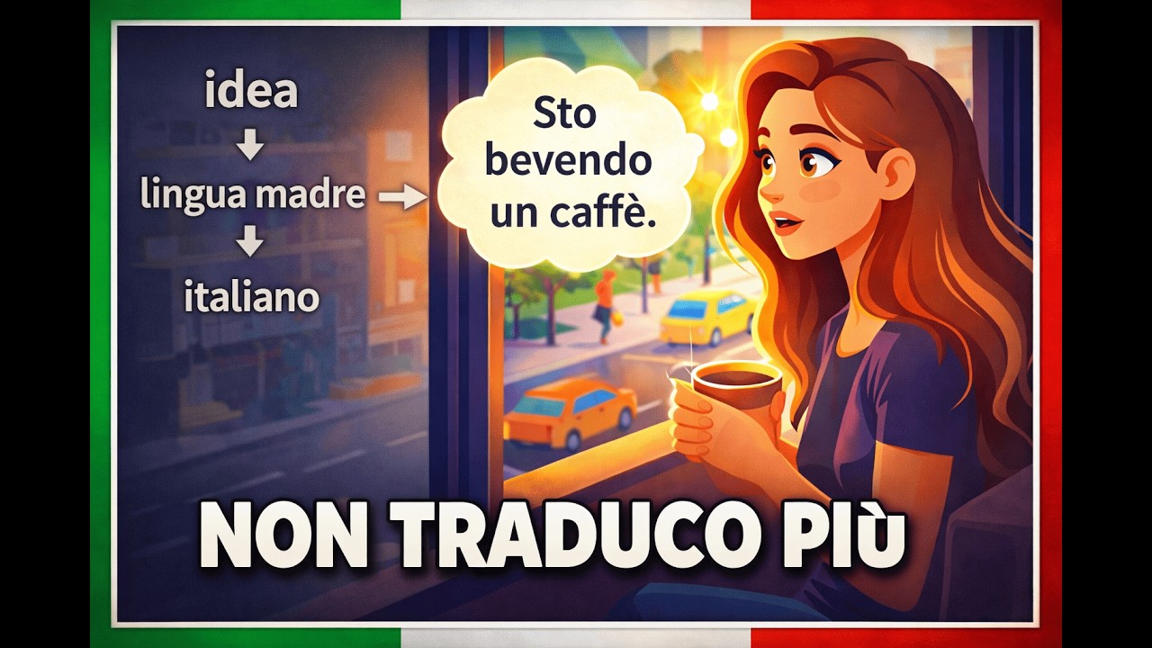 PENSARE in ITALIANO senza TRADURRE mi ha cambiato la vita 100%