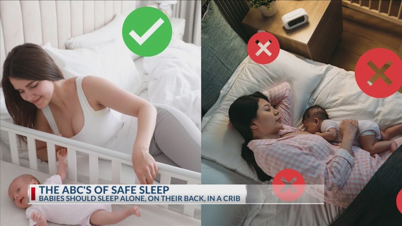 The ABC's of safe sleep: Safe Sleep Awareness Month