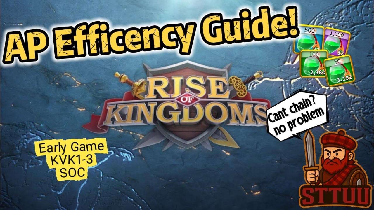 STOP the Auto-barb - AP efficiency if you CANT chain. KVK 1-3 and SOC - Rise of Kingdoms