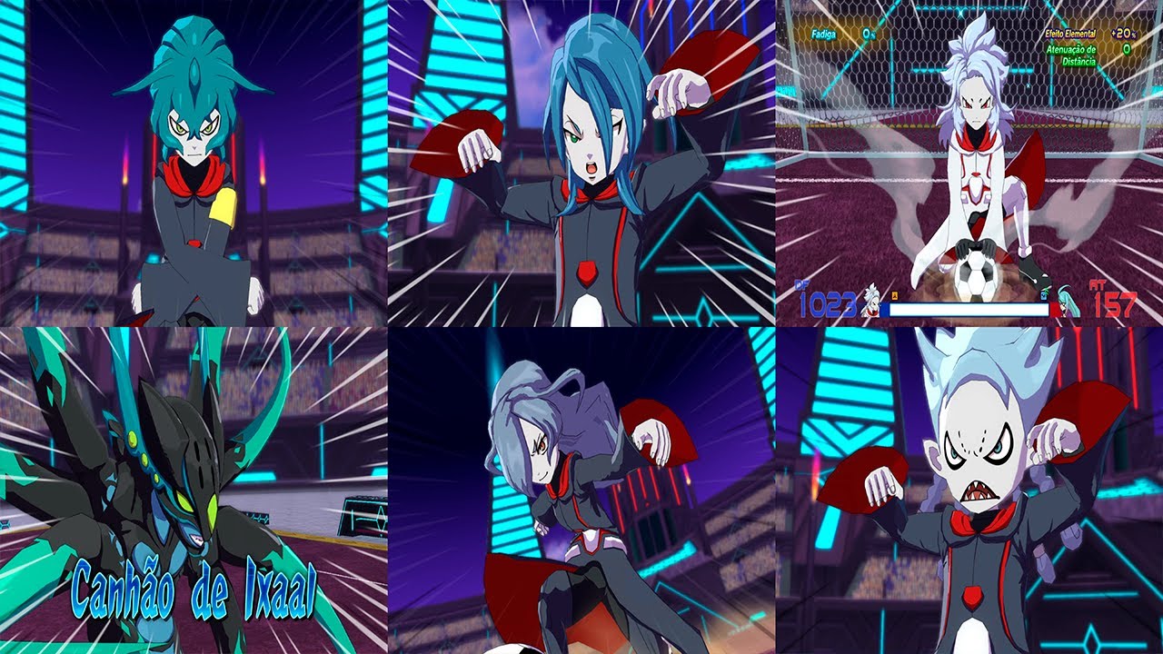 All Ixal Fleet techniques in Inazuma Eleven Victory Road