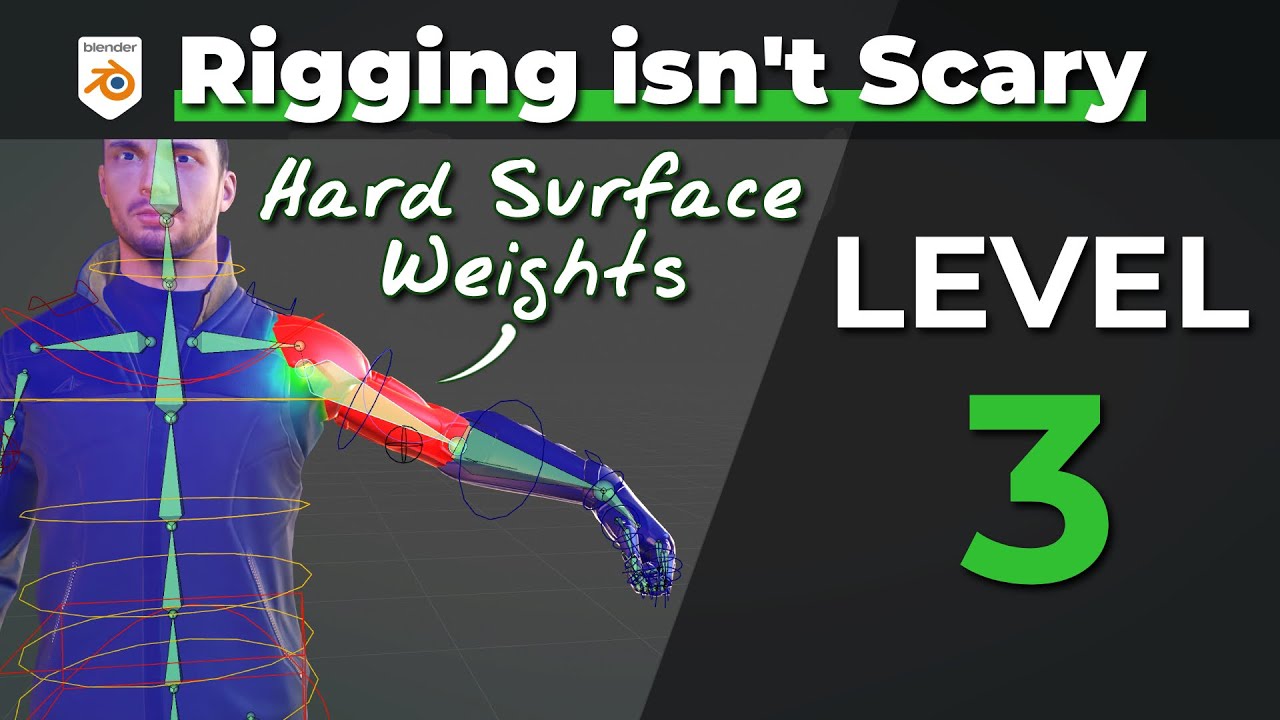 RIGGING L3-7 : Hard-Surface Weights