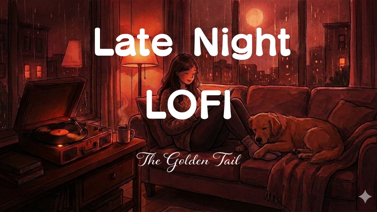 Late Night Lofi | 30min BGM for Study, Work & Relax | The Golden Tail #006