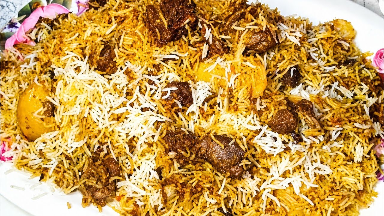 Liyari Balochi Biryani | شادیوں والی لیاری کی دیگی بیف بریانی | by Balochi lifestyle food |