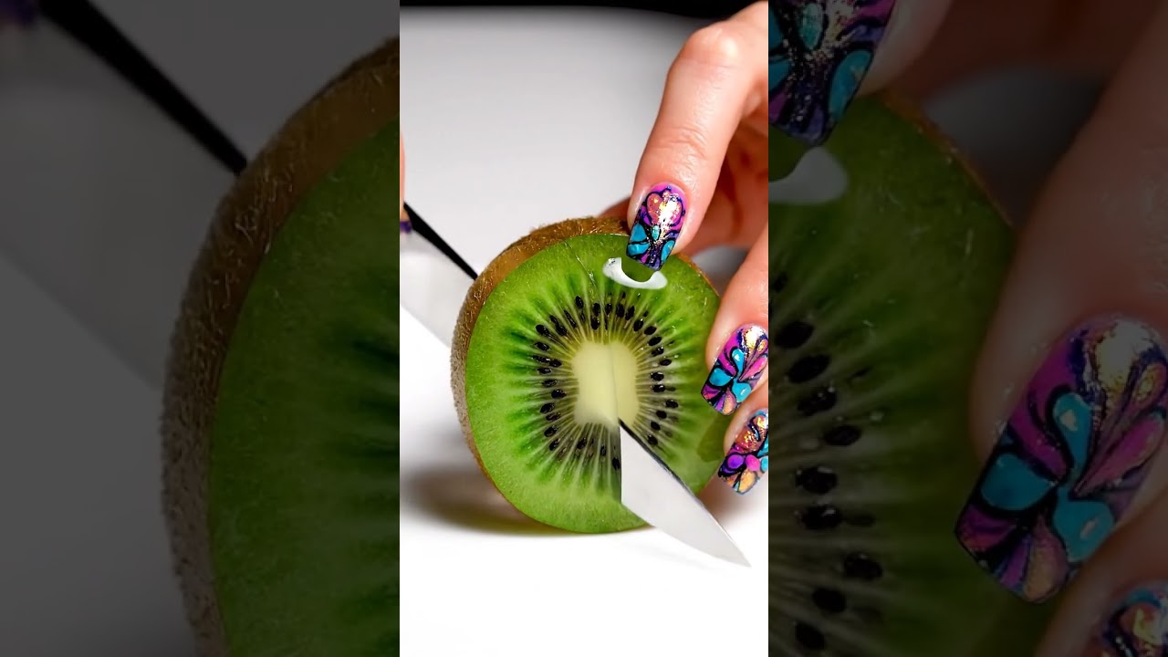 ASMR-GlassFruits Cutting✨   Knife Slice&Glass Crunch  #asmr #glasscutting #ai