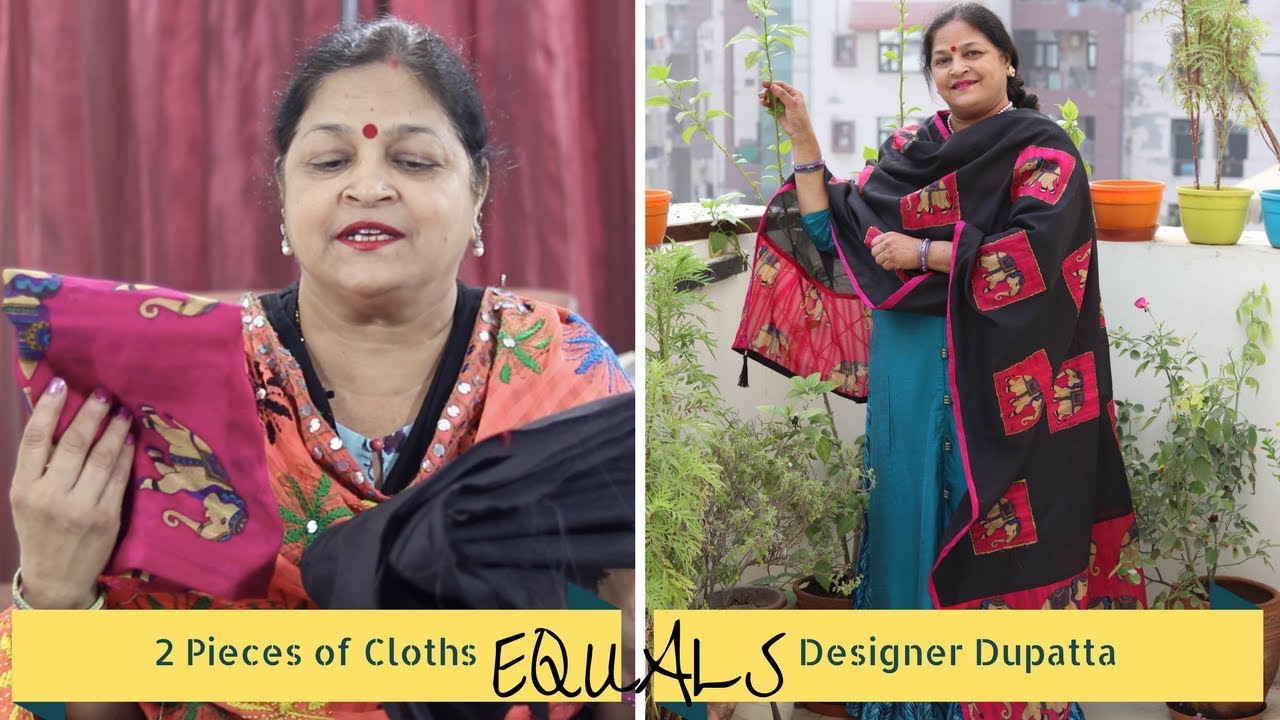 DIY | See How We Make Designer Tassels Dupatta | Utilise Your Left Over Cloths