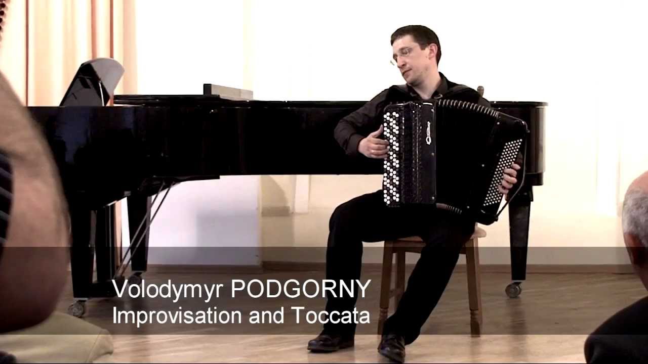 Podgorny: Improvisation & Toccata / Подгорный: Импровизация и токката ACCORDION Kurylenko баян