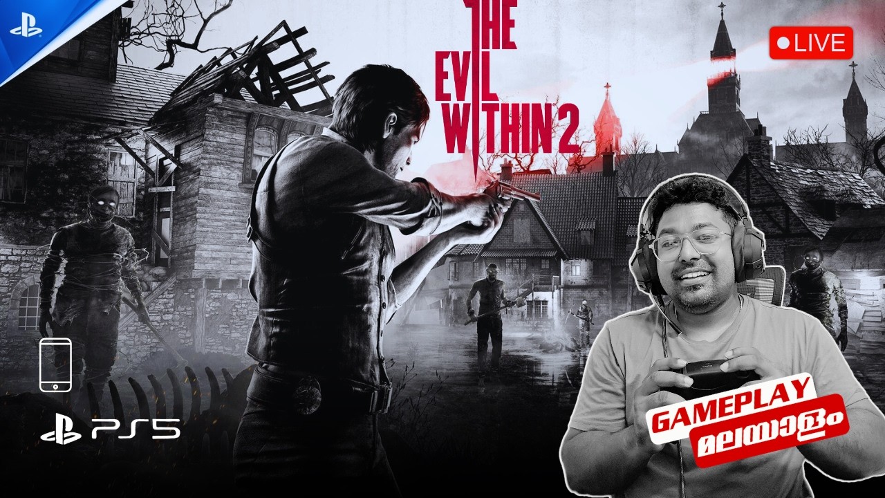 🔴The Evil Within 2 | Vertical | Live Gameplay - PART 1 | മലയാളം | |@viviansgaming24