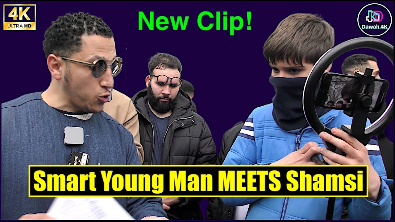 Smart Young Man MEETS Shamsi Speakers Corner