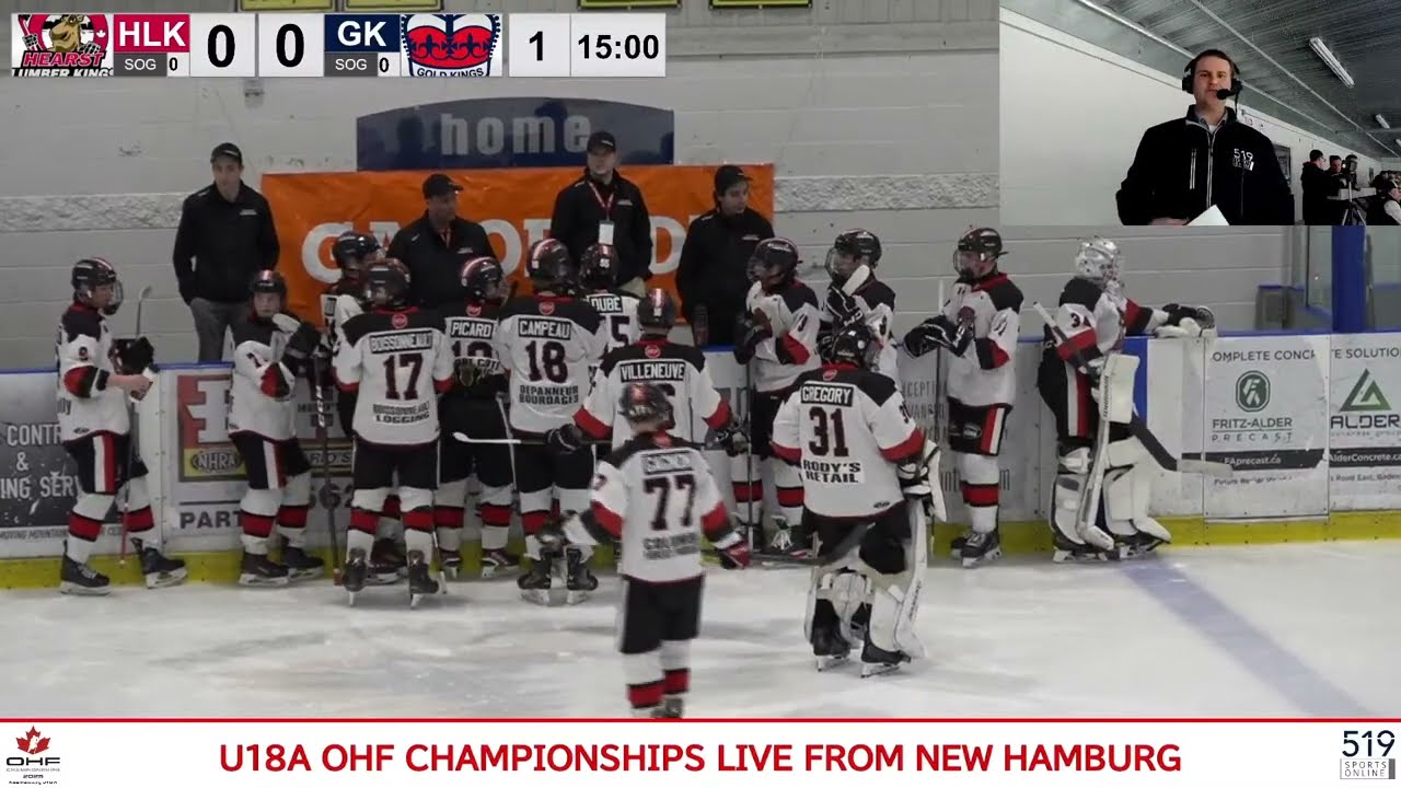 U18A OHF Championship (Live) - Hearst Lumber Kings vs Porcupine Gold Kings