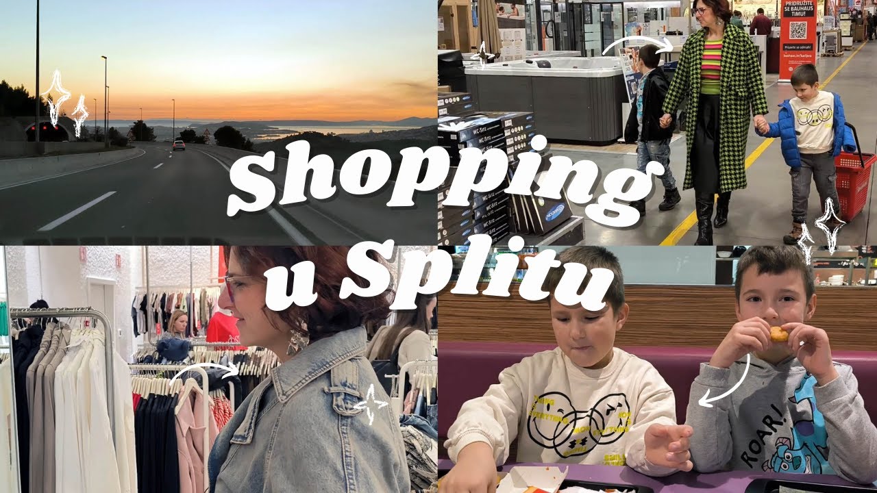 Shopping u Splitu. Bolje da smo ostali u Šibeniku.