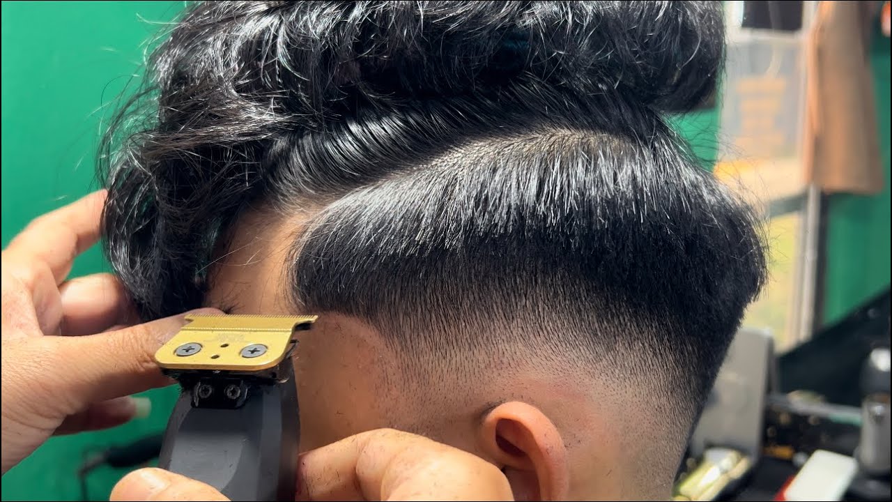 DETAIL fade tutorial MiDLE  ( step by step ) no skip ✂️💈🔥 2025