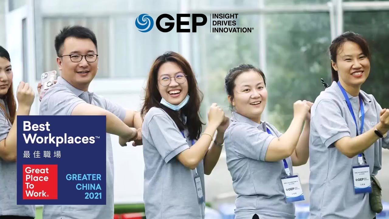 GEP Best Workplaces in Greater China 2021
