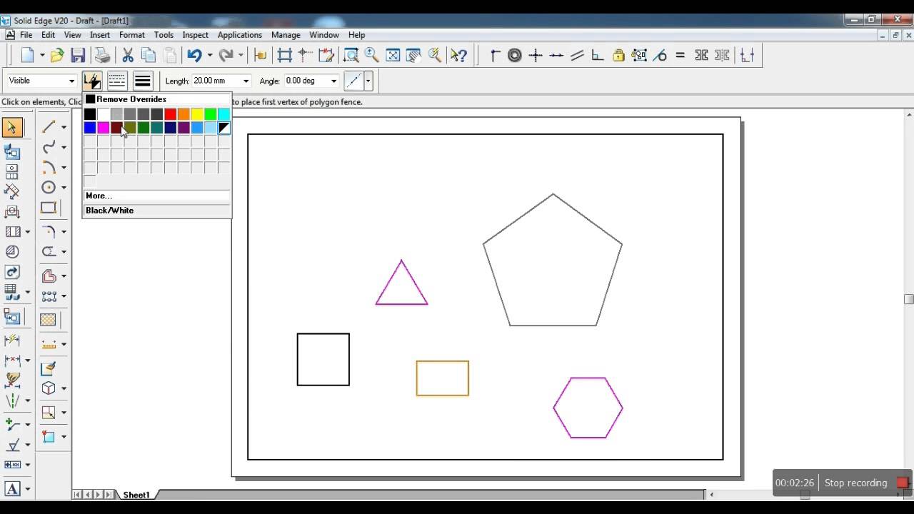 VTU DRAWING PLANES USING SOLID EDGE