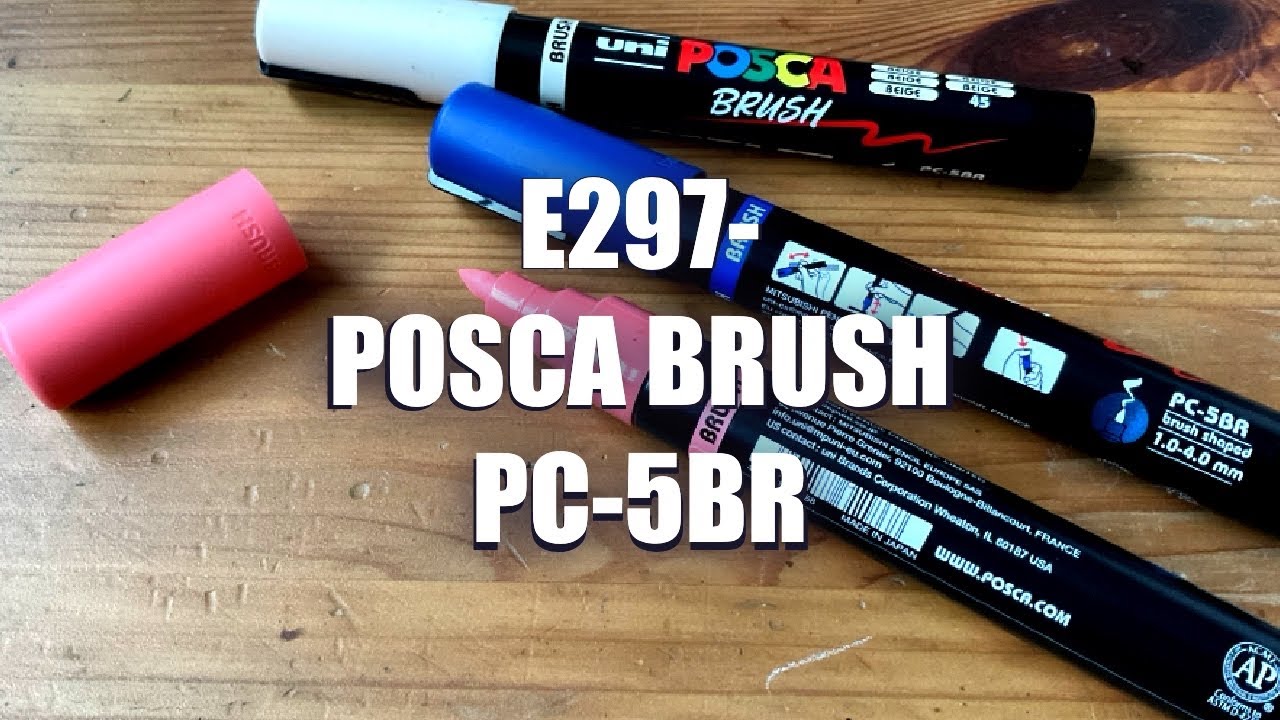 E297 - Posca Brush PC-5BR