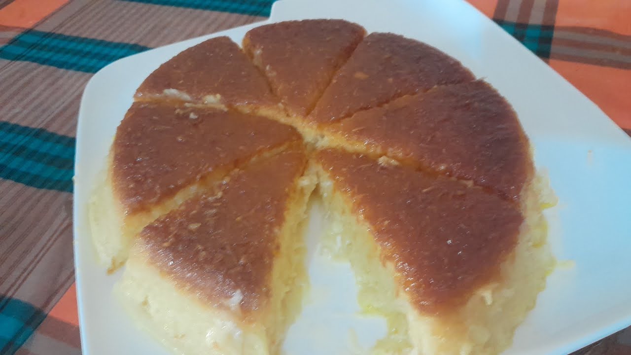 Making Steamed Cassava Cake Using Fresh Cassava