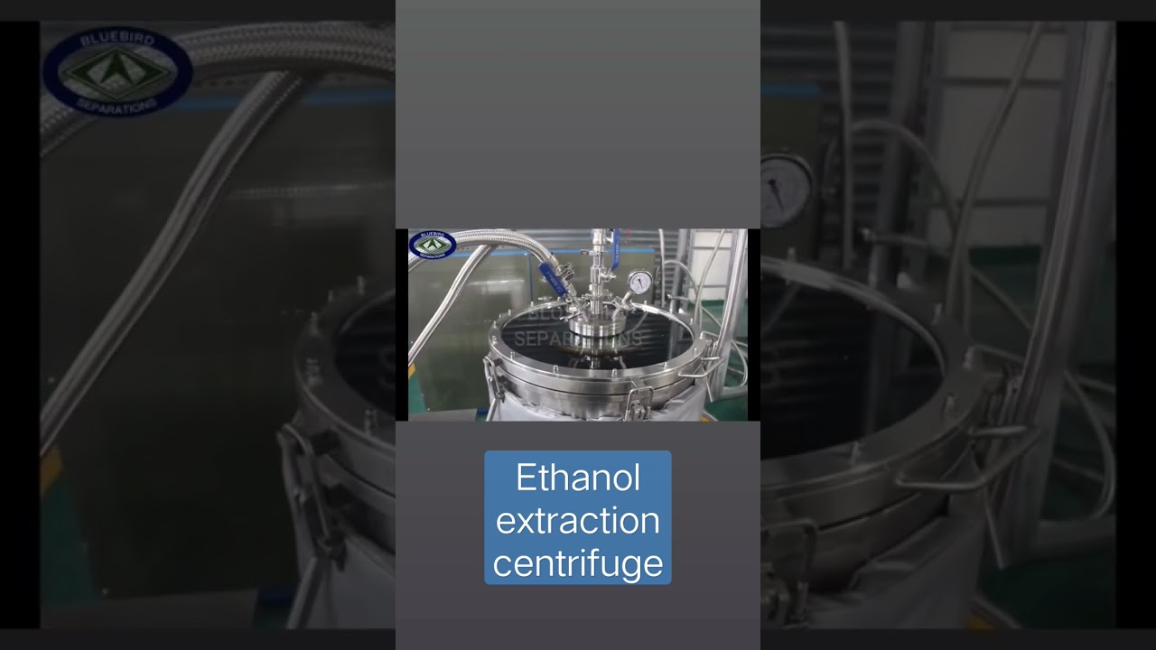Ethanol extraction centrifuge for CBD oil #shorts