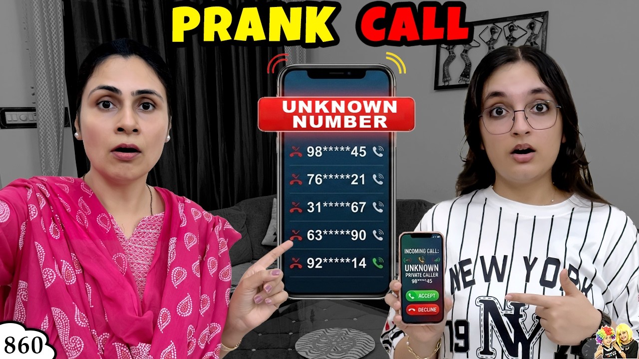 PRANK CALL | Ep 860 | Family Vlog | Aayu and Pihu Show