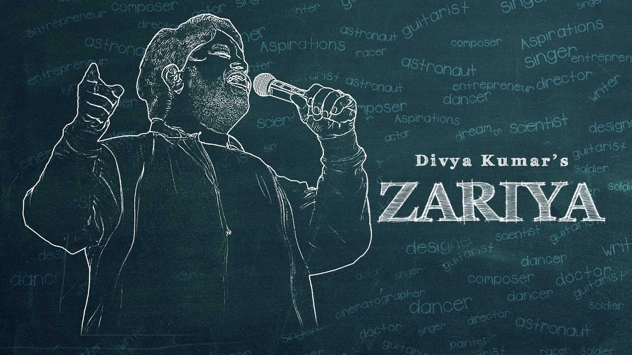 Divya Kumar - Zariya | [Official Lyrical Video]