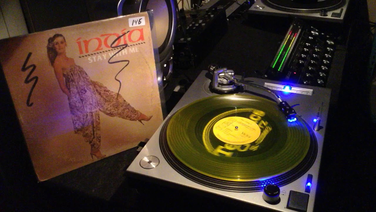 Indía ‎– Stay With Me (Special Remix) (12-Inch Vinyl Maxi-Single) [1983]
