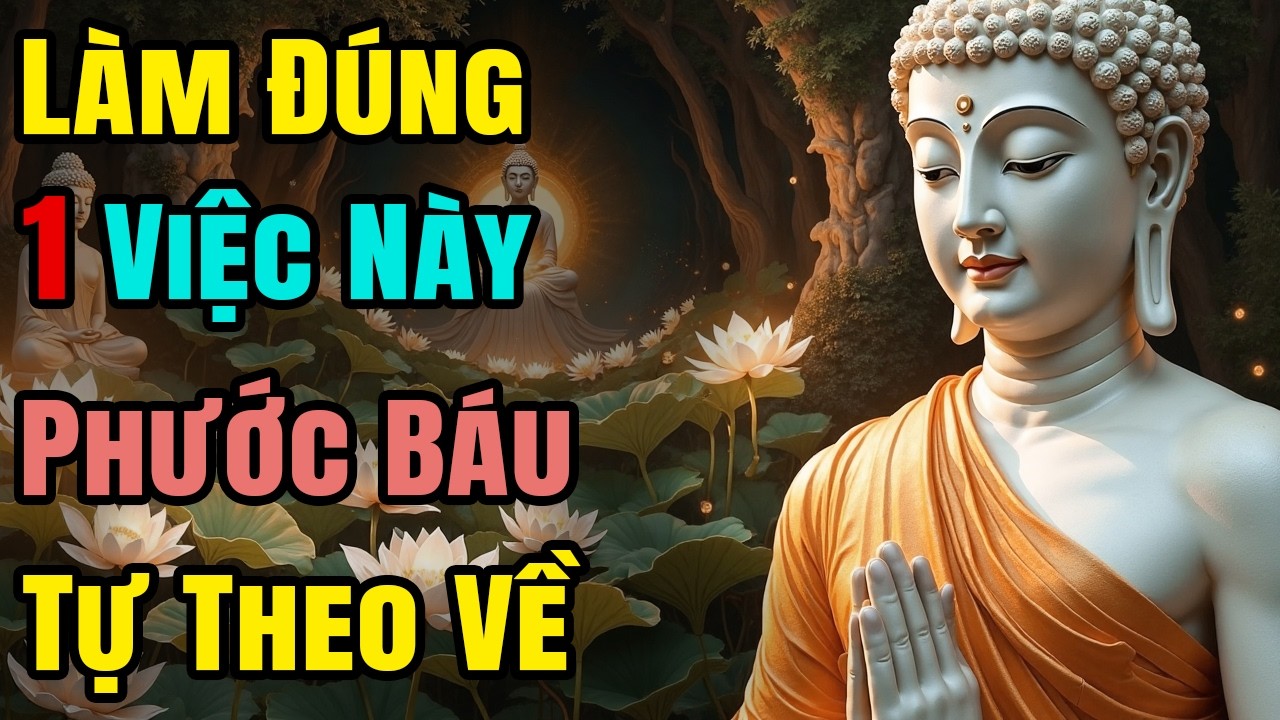 Lời Phật Dạy: Làm Đúng 1 Việc Này, Phước Báu Tự Theo Về