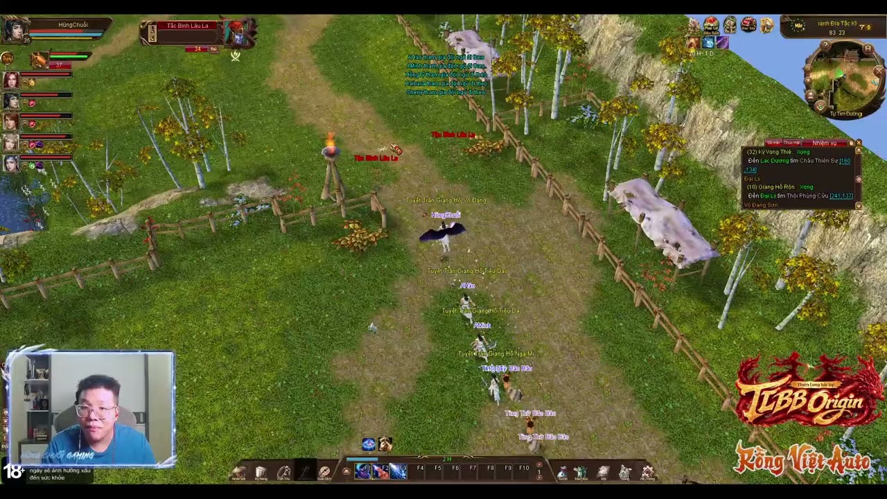 How to unlock the 100-slot inventory in TLBB Origin