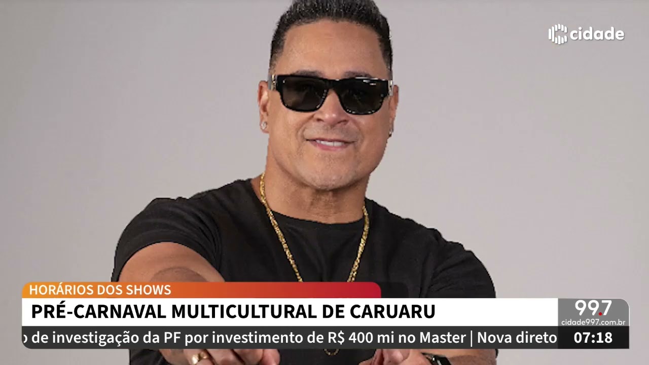 Manhã Cidade - 07.02.26 - Confira programação do Pré-Carnaval Multicultural de Caruaru