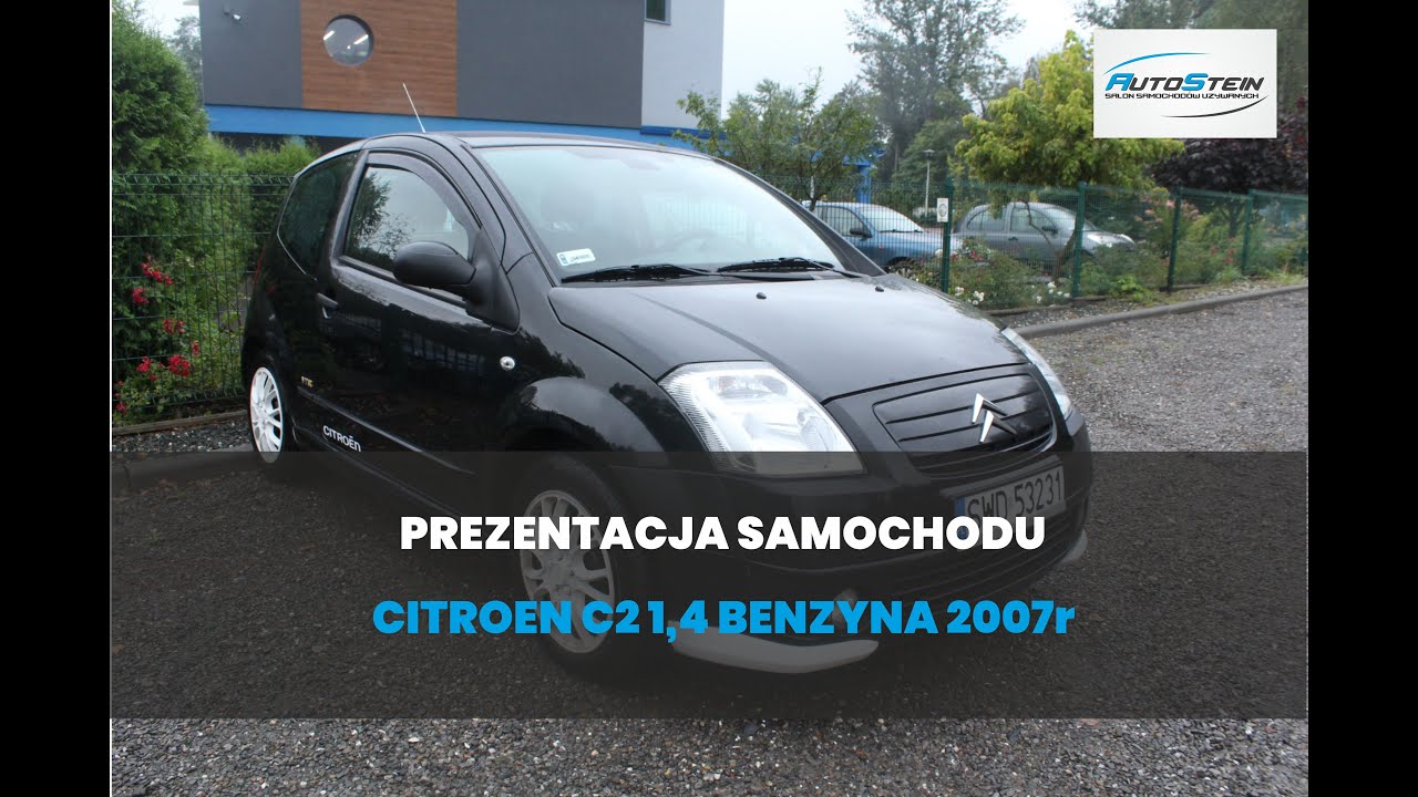 Citroen C2 1,4 2007r  - Prezentacja samochodu
