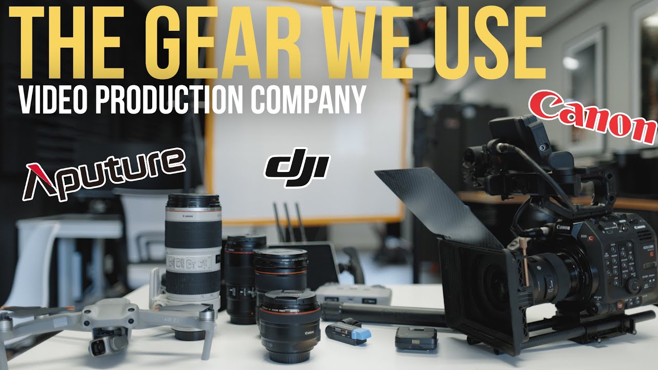 Our 2021 VIDEO PRODUCTION GEAR