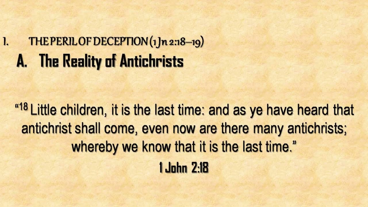 Abiding in the Anointed One