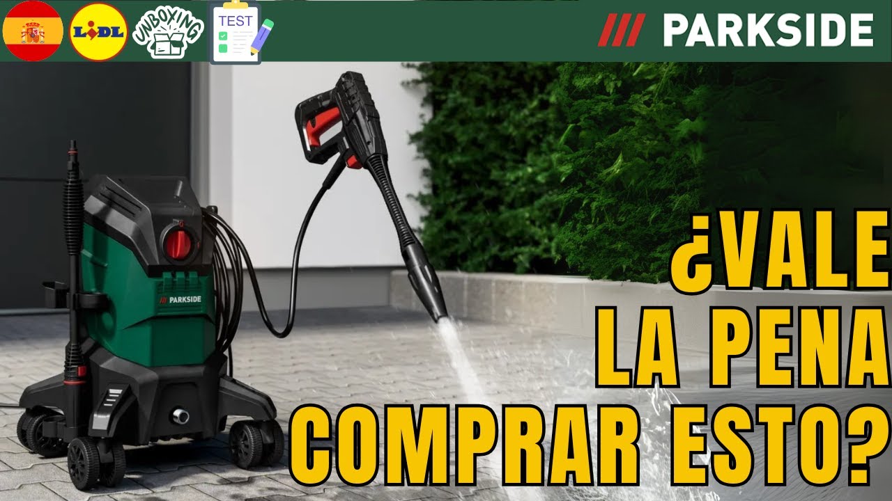 HIDROLIMPIADORA FLEXI Parkside PHDF 150 A1 ESPA&Ntilde;A ESPA&Ntilde;OL LIDL