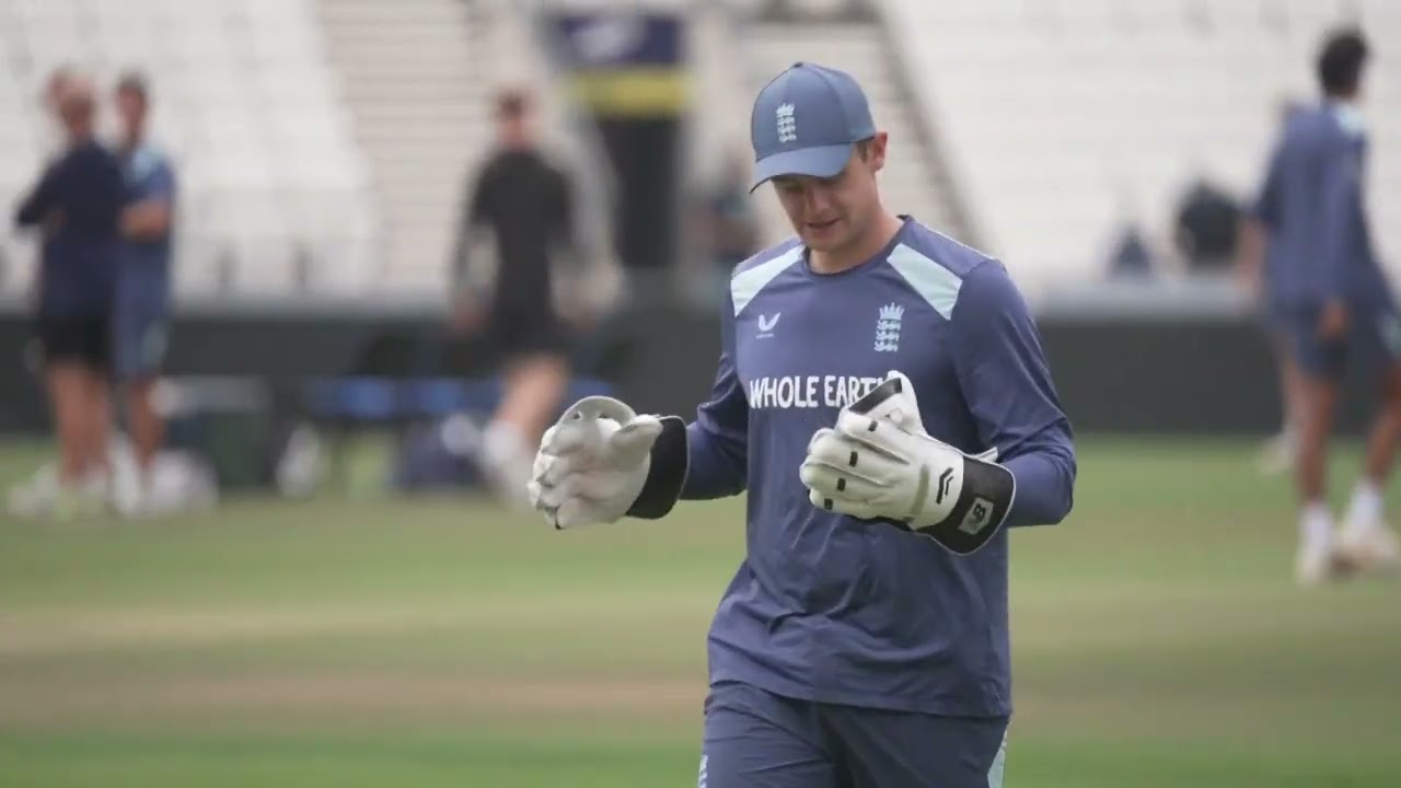 Joe Root leads England training ahead of first Test against Pakistan