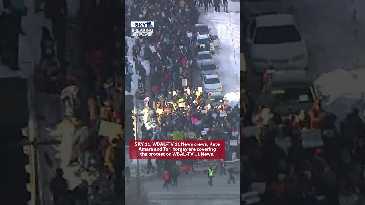 ICE protest in Baltimore