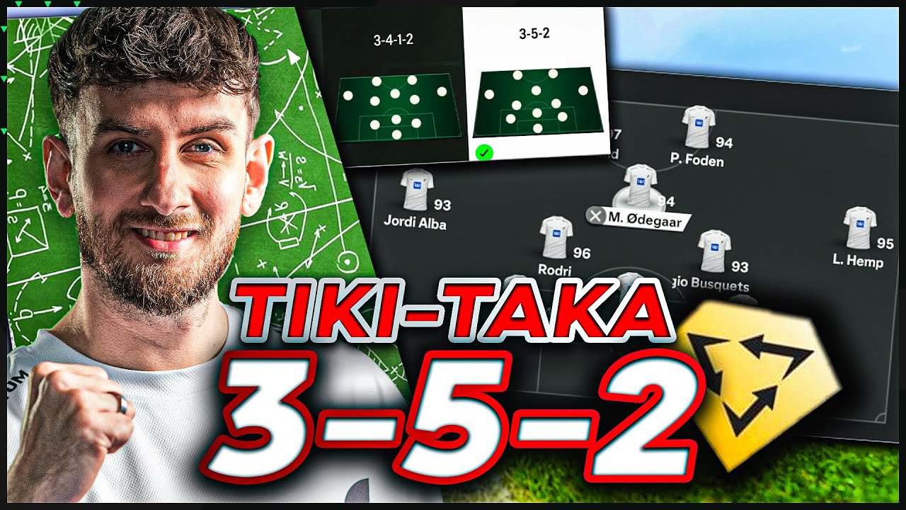 10/10 TAKTIK 😍 DIE TIKI-TAKA 3-5-2 FORMATION | Ultimate Team