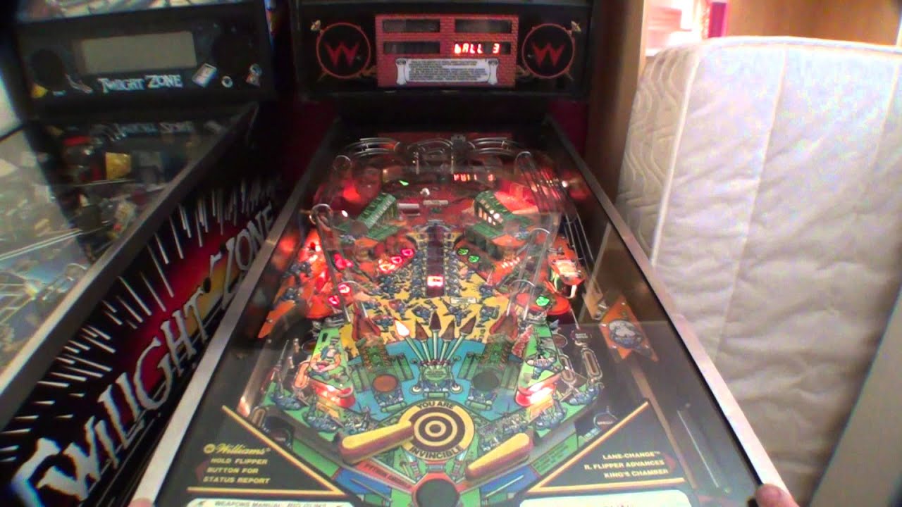 1987 Williams Big Guns Pinball Machine You Are Invincible!!
