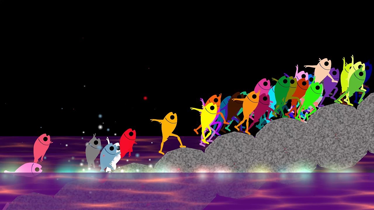 Humanoid Fish Escape From Wastewater