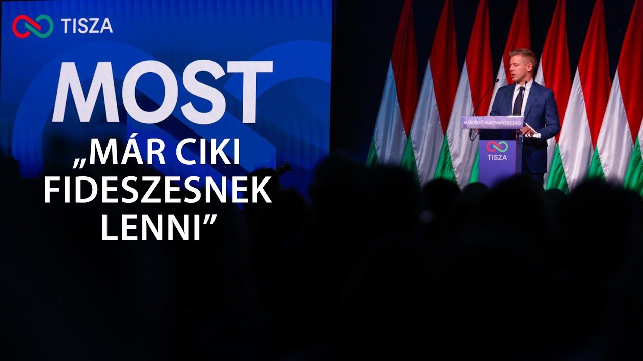 „Már ciki fideszesnek lenni” – Magyar Péter kampánynyitóján jártunk