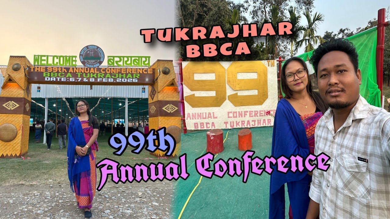 Deglai 99th Annual conference BBCA , Tukrajhar ah ma baidi naidw .. 😯 @TheBoroRider 