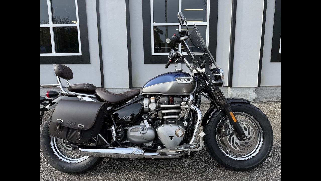 2024 Triumph Speedmaster 1200 Blue PreOwned