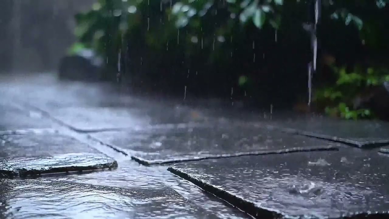 Deep Sleep Instantly 🌧️ Heavy Rain ASMR for Relaxing, Stress Relief & Insomnia