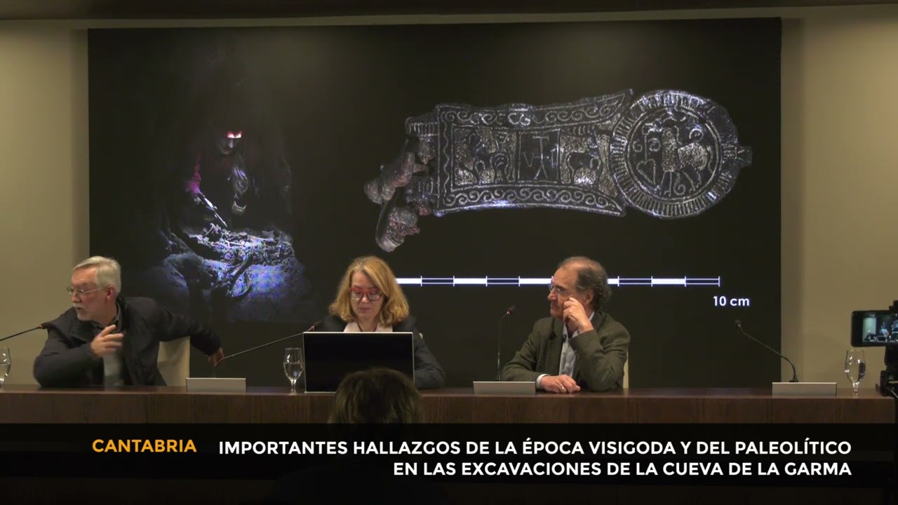 Importantes hallazgos de la época visigoda y el paleolítico en la cueva de la Garma