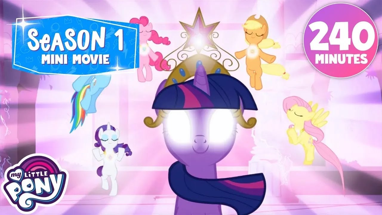 MEGA COMPILAÇÃO DA 1ª TEMPORADA😊🦋💕 | My Little Pony: A Amizade é Mágica | 2 HORAS