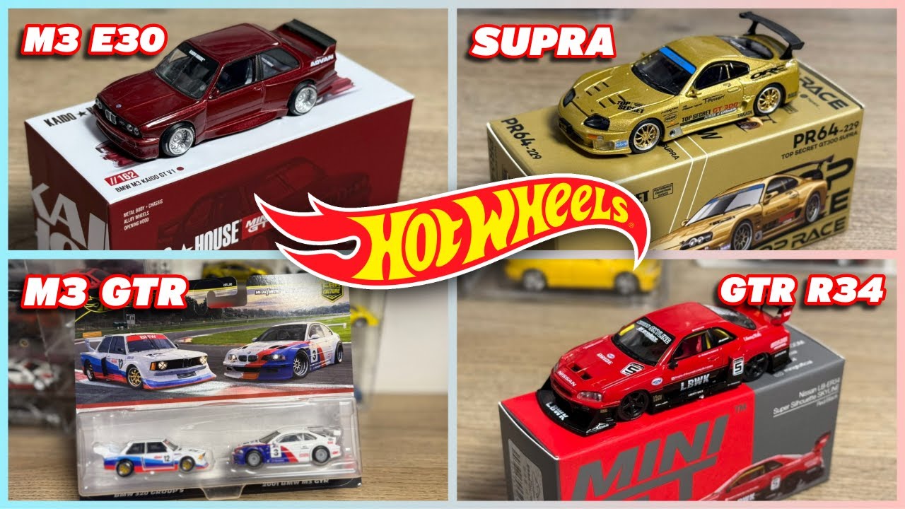 AYLARDIR BU MODELLERİ BEKLİYORUM - Kaido House M3, Pop Race Supra, Hot Wheels BMW M3 GTR